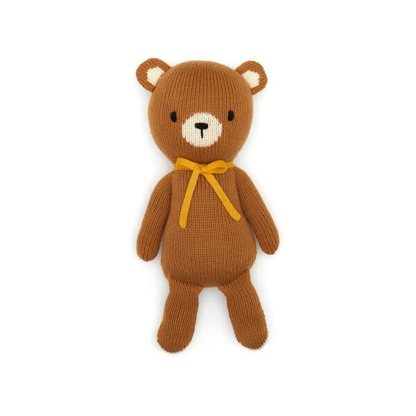 BABY BEAR 12" TOBACCO & YELLOW