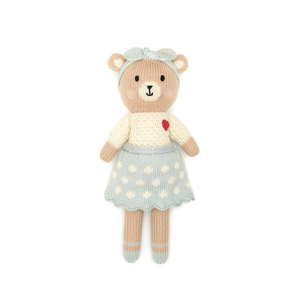 Emma the bear 11" light blue