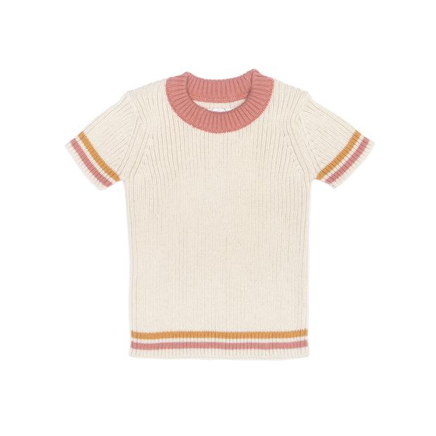 NATURAL & CORALL MIKE TOP