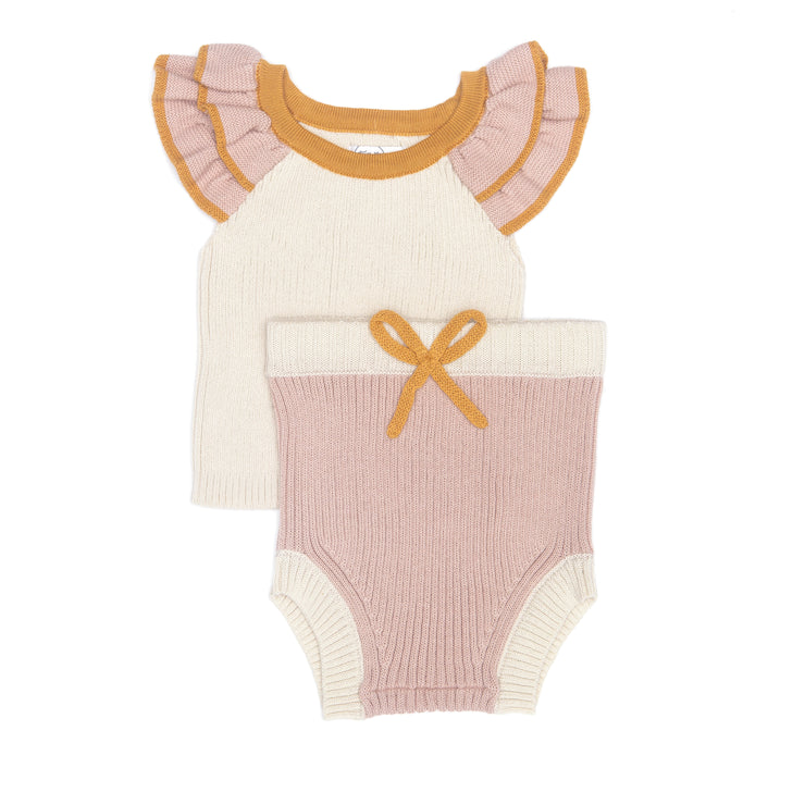 NATURAL & PINK ANDREA SET