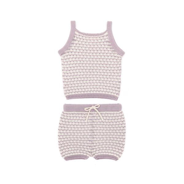 LILY SET Lilac & natural