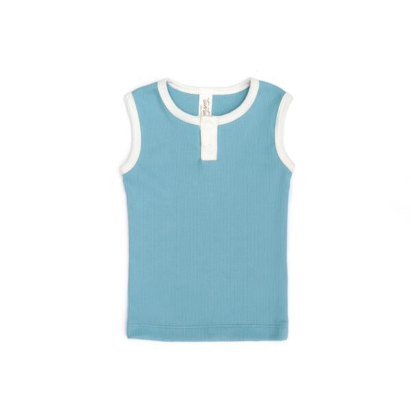 TANK TOP Storm blue & natural