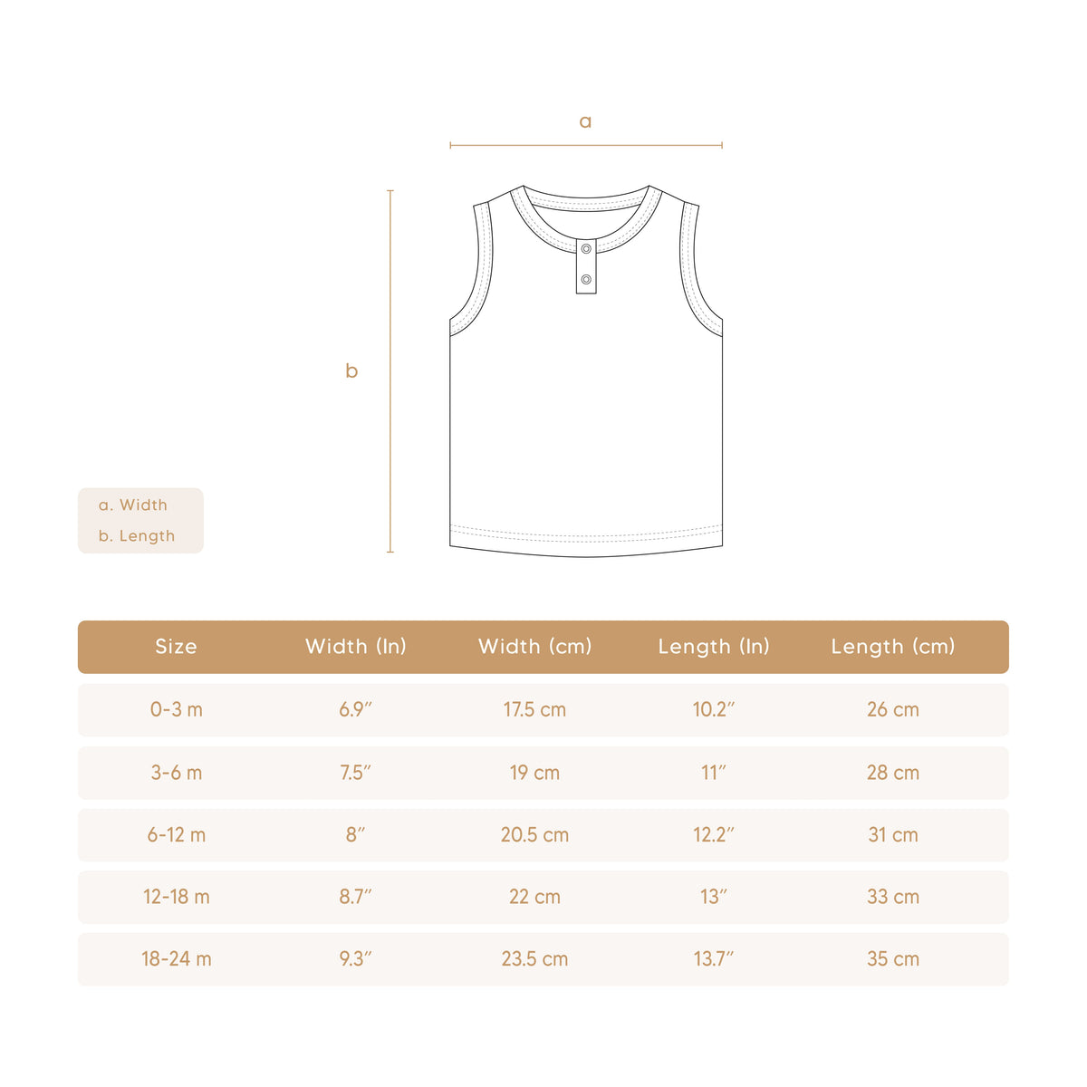TANK TOP Blue & natural