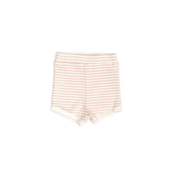 SHORT Shell pink stripes