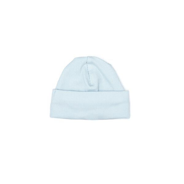 RIBBED HAT Light blue