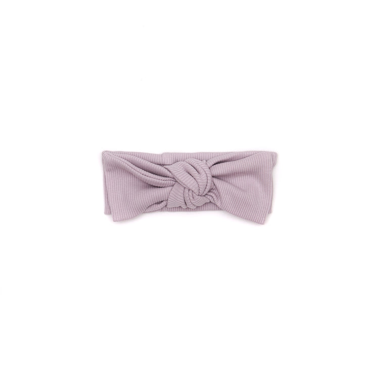 RIBBED HEADBAND Lilac