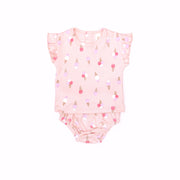 ruffle set Pink ice cream