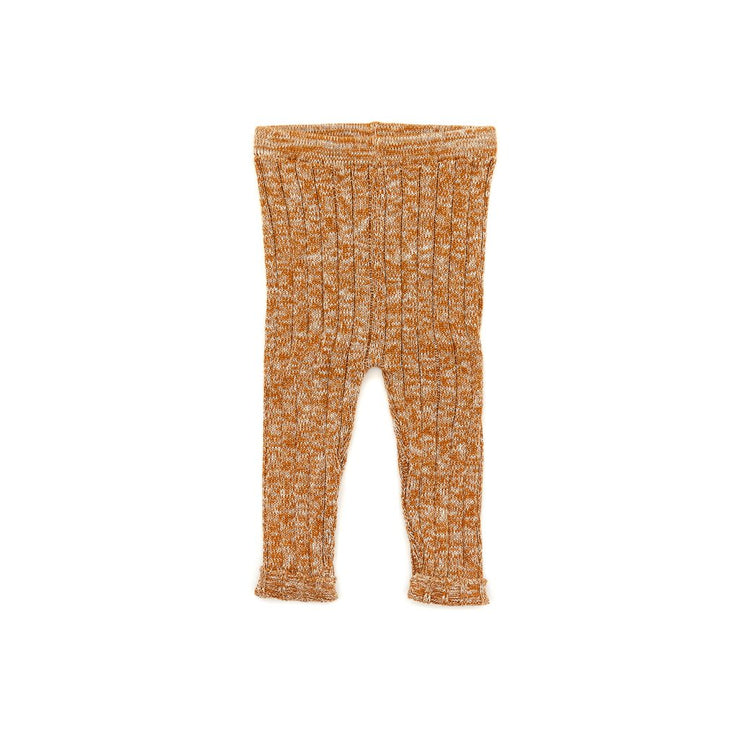 KNITTED LEGGIN TOBACCO MARL