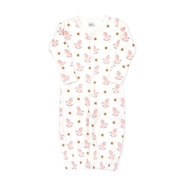 CONVERTER GOWN NATURAL & SHELL PINK PONY