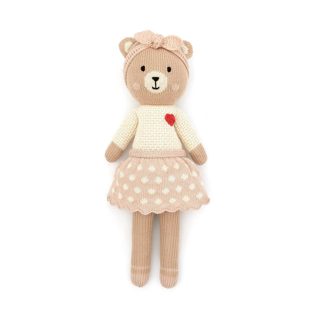 Emma the bear 15" shell pink