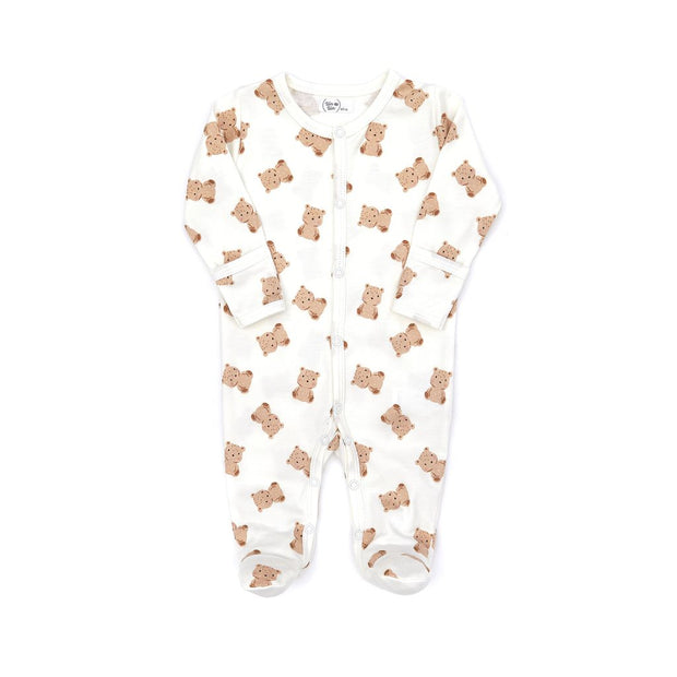 TEDDY BEAR 5 PCS SET NATURAL & TOBACCO