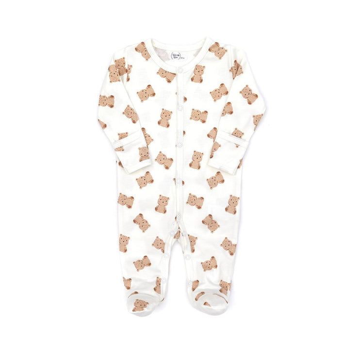 TEDDY BEAR 5 PCS SET NATURAL & TOBACCO