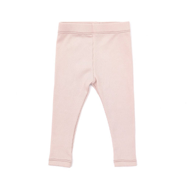 RIBBED LEGGIN SHELL PINK