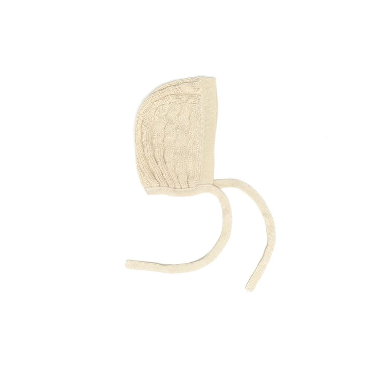 POINTELLE BONNET NATURAL