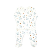 KIMONO SET NATURAL & LIGHT BLUE PONY