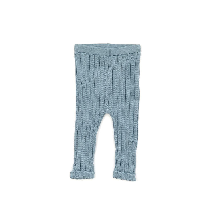 KNITTED LEGGIN STEEL BLUE