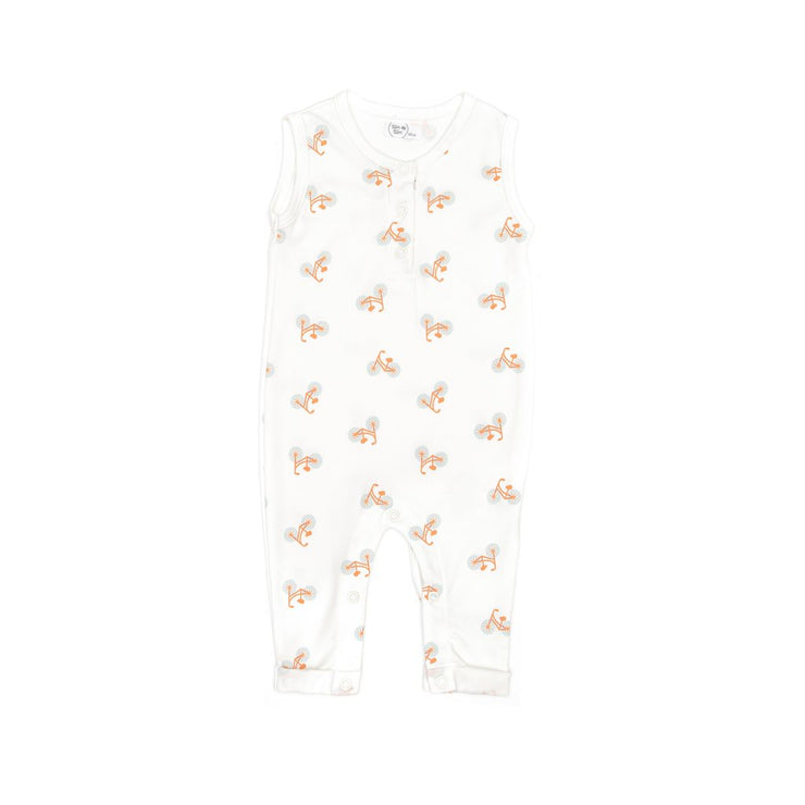 GABRIEL ROMPER NATURAL & BLUE BIKES