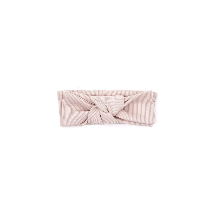 Ribbed Headband Shell pink