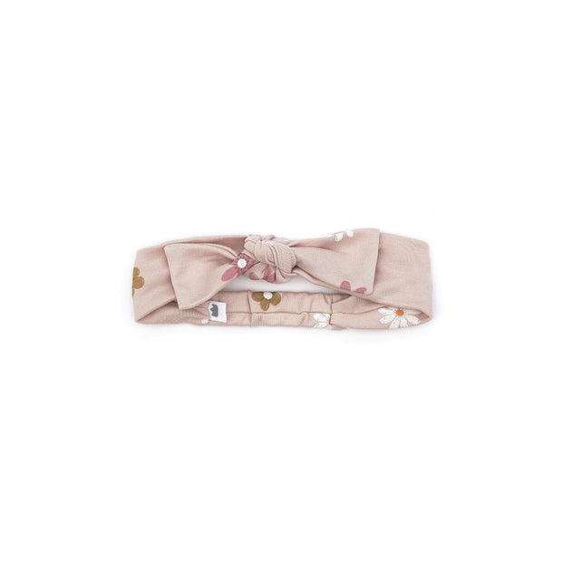 HEADBAND SHELL PINK FLOWER