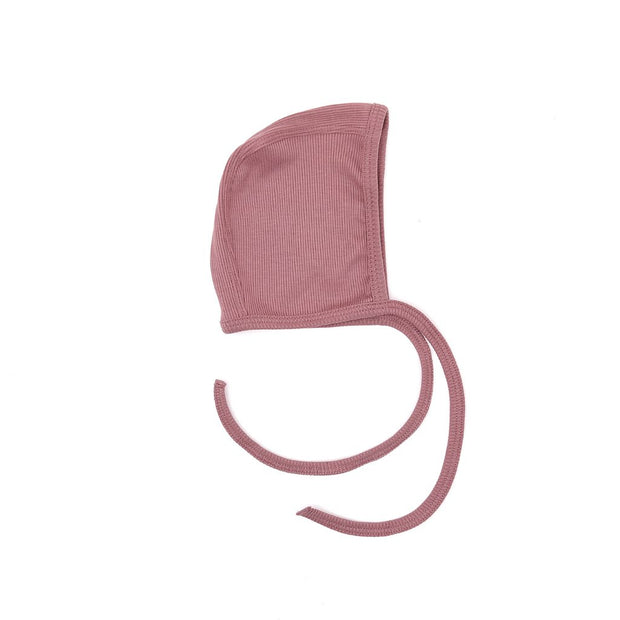 Ribbed Bonnet Purple