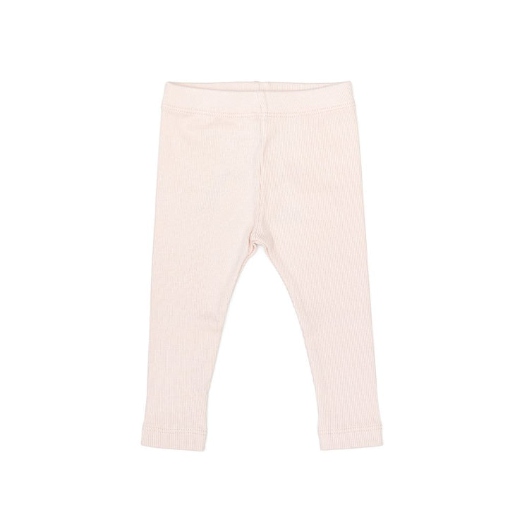 RIBBED LEGGIN Shell pink