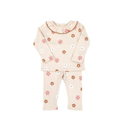 RUFFLE SET SAND FLOWER