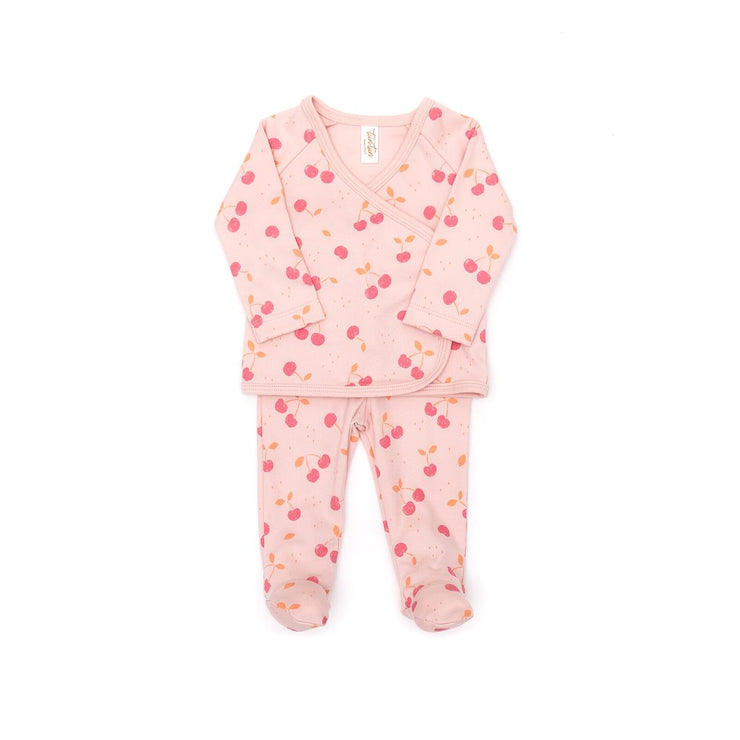 Kimono set Pink cherries