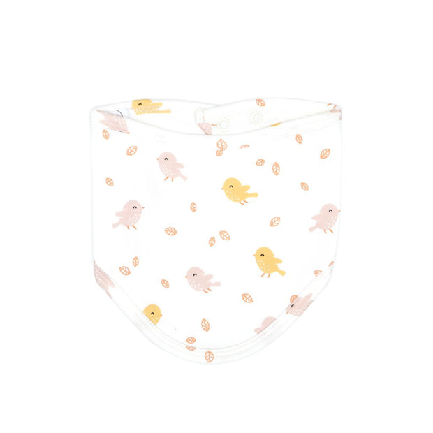 BIB NATURAL & PINK BIRD
