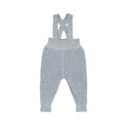 SUSPENDER PANT STEEL BLUE MARL