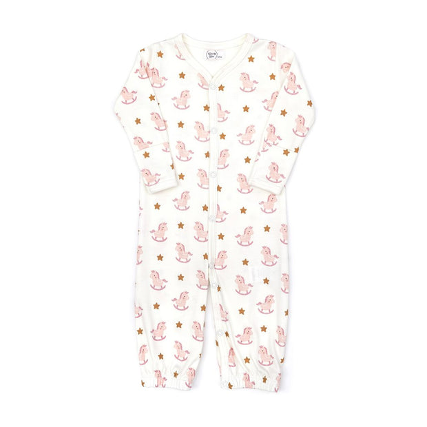 CONVERTER GOWN NATURAL & SHELL PINK PONY