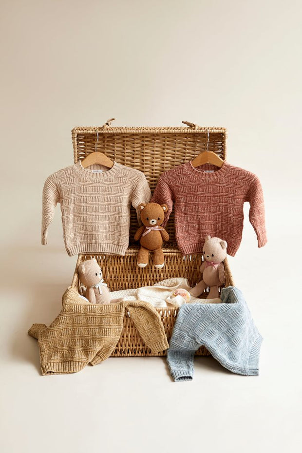 JACOB SWEATER RUST MARL