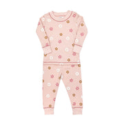 PAJAMA SHELL PINK FLOWER