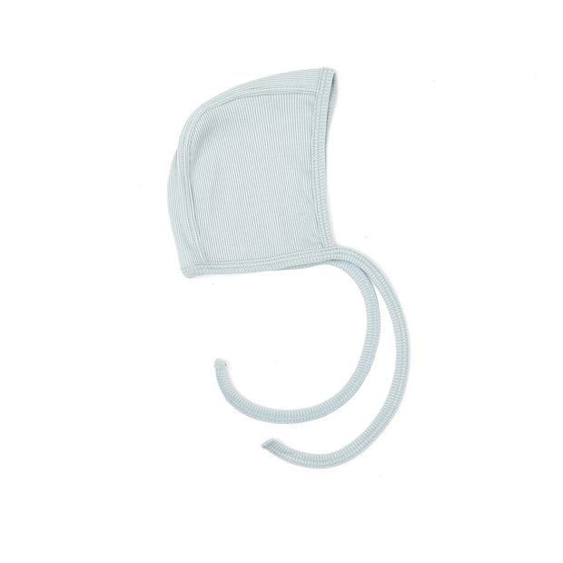 Ribbed Bonnet Light Blue