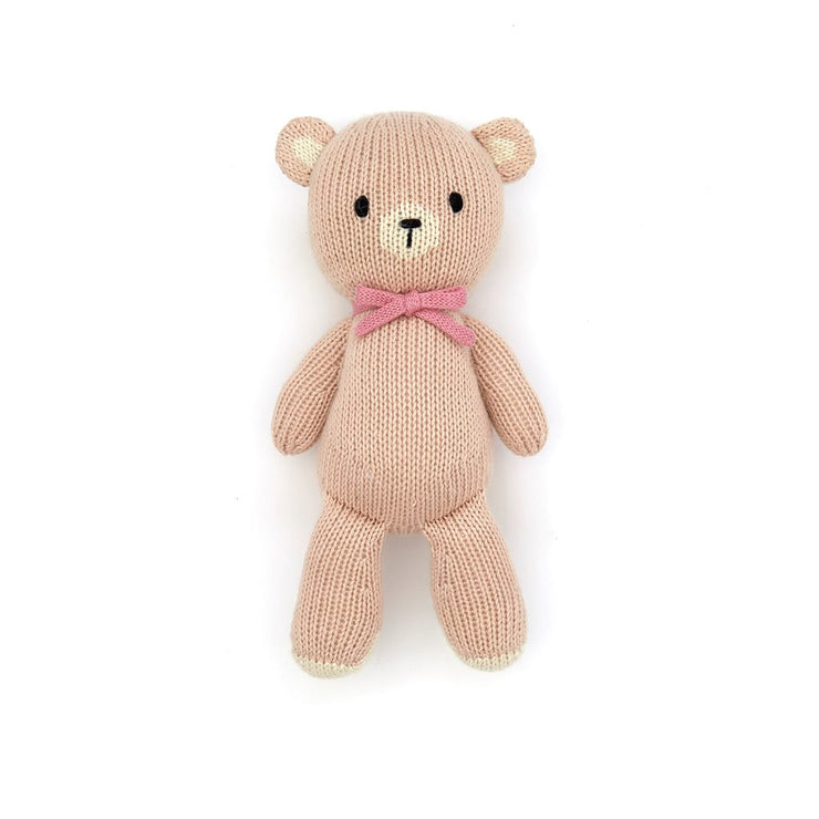 The Baby bear 8.5" Shell pink & strawberry