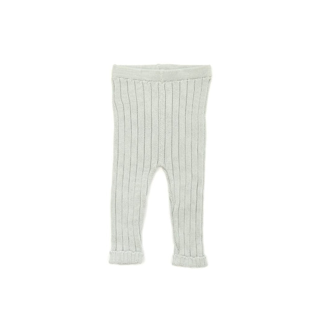 KNITTED LEGGIN LIGHT BLUE