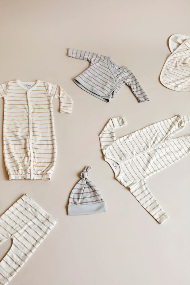 KIMONO SET NATURAL & SHELL PINK PONY